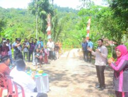 Jembatan Penghubung RW 7 dan RW 8 Kawasan Pasa Lalang Resmi Digunakan