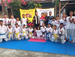 Dani Putra Marlindo Tunjukan Kepedulian ke Dojo Palapa Saiyo