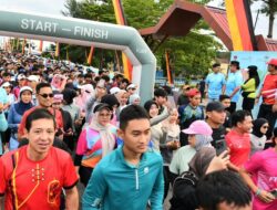 Ribuan Warga Meriahkan Fun Run HJK Padang ke-356 di Pantai Cimpago