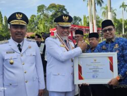 UPTD PPD Samsat Arosuka Terima Kado Reward Terbaik Kedua di HUT RI ke-80