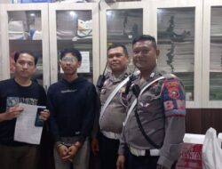 Buang Ekstasi Saat di Lampu Merah, Pengendara Motor Diamankan