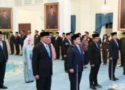 Presiden Prabowo Lantik 11 Pejabat Baru, Djamari Chaniago Jadi Menko Polhukam