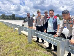 Waspadai Aksi Pelemparan dan Pencurian Perangkat Pengaman di Tol Padang–Sicincin