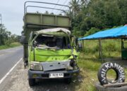 Dua Truk Terlibat Kecelakaan di Jalan Payakumbuh–Bukittinggi