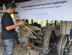 Dorong Energi Bersih untuk Petani Tebu Agam Lewat Program TJSL Elektro Motor