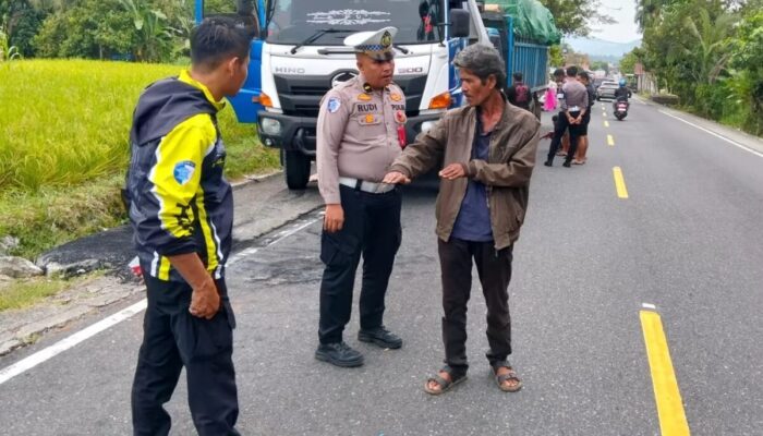 Tabrak Truk Mogok, Pengendara Motor Asal Limapuluh Kota Tewas