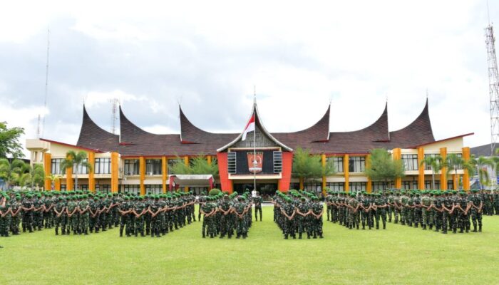 Tiba di Agam, 647 Prajurit Yonif TP 897/Singgalang Siap Jaga Stabilitas Daerah