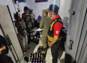 Puluhan Botol Miras Disita, Pemilik Kafe Dapat Teguran Keras