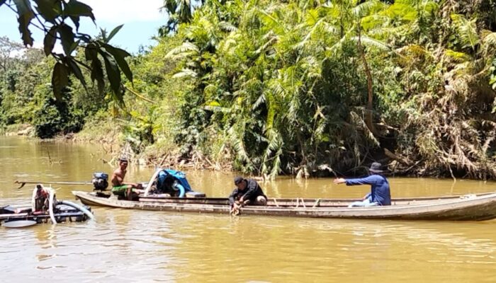 Berantas PETI, Tujuh Unit Rakit Mesin Isap Diamankan Aparat