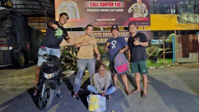 Polisi Tangkap Pria Paruh Baya, Diduga Curi Sepeda Motor