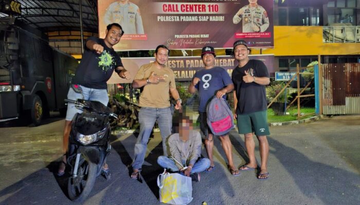 Polisi Tangkap Pria Paruh Baya, Diduga Curi Sepeda Motor