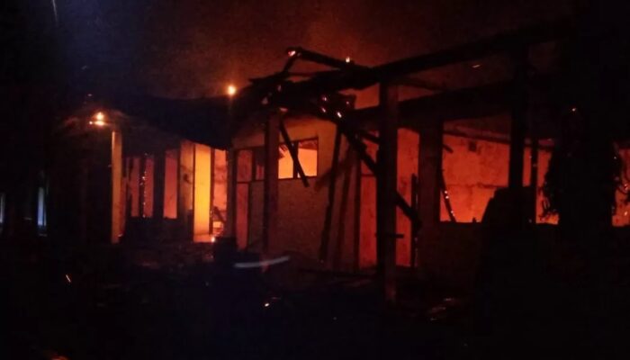 Delapan Ruangan SMAN 1 Singkarak Hangus Dilahap Si Jago Merah