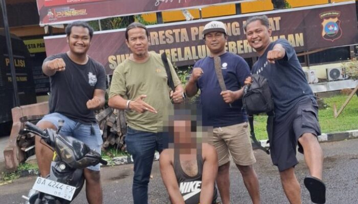 Pria Diamankan Polisi Usai Mengancam Pakai Senjata Tajam