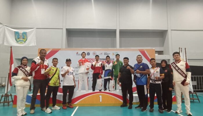 Kantongi 4 emas, 12 Perak plus 11 Perunggu, Sumbar Bertengger di Peringkat 14