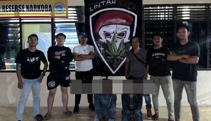 Diduga Melakukan Tindak Pidana Narkoba, Dua Pria Diamankan Polisi