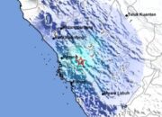 Gempa 4,7 SR Guncang Kabupaten Solok, Dipicu Sesar Sumani