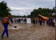 Pencarian Bocah Palapa Saiyo yang Hanyut Dihadapkan Tantangan Air Keruh dan Obstacle