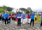 Ribuan Warga Kota Padang Ikut Senam Massal Gebyar KORMI