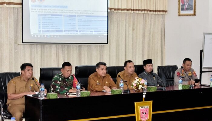 Fase Tanggap Darurat Bencana Alam di Agam Resmi Berakhir