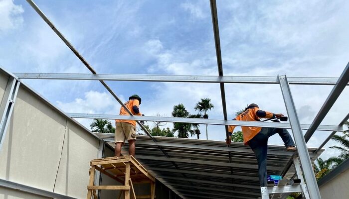 Pembangunan Huntara di Kayu Pasak Ditarget Rampung Tepat Waktu