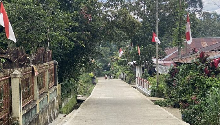 Tumbuhkan Semangat Nasionalisme, Warga Situjuah Batua Kibarkan Merah Putih