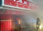 Toko Jam Terbakar, Estimasi Kerugian Capai Rp 300 Juta