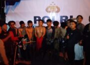 15 Pelaku Tawuran Plus 6 Motor Balap Liar Diamankan Timsus Bravo