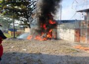 Gudang Rongsokan Terbakar, Kerugian Material Capai Rp150 Juta