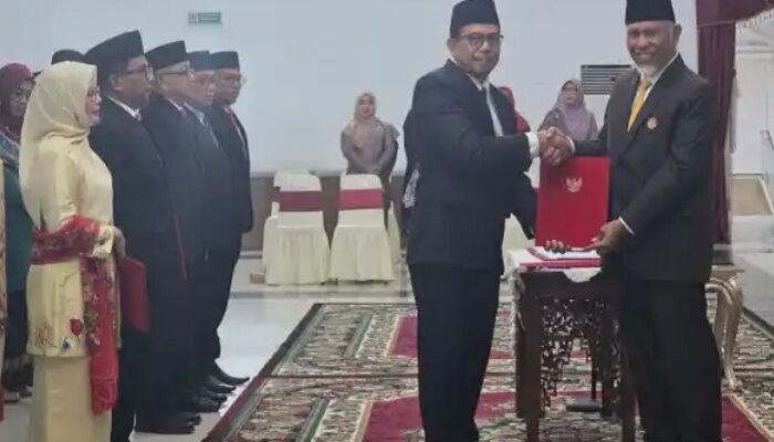 Enam Pejabat Pimpinan Tinggi Pratama Dilantik, Perkuat Kinerja Aparatur