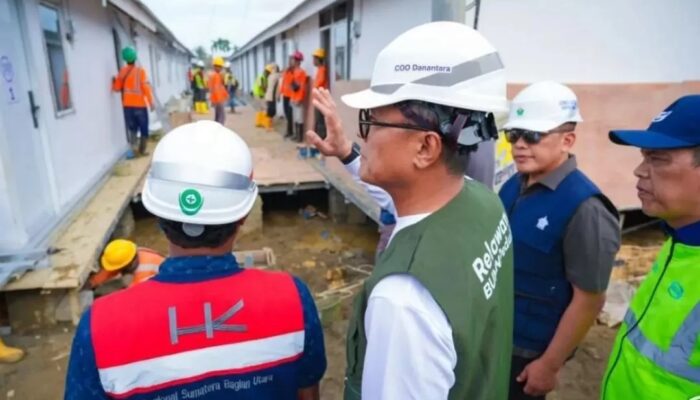 Huntara Danantara Siap Dihuni Korban Bencana Aceh Tamiang