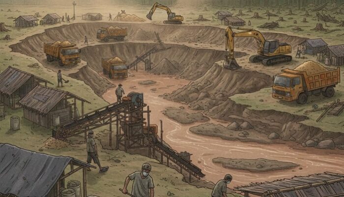 Mengkhawatirkan, Warga Jorong Belubus Desak Tambang Pasir Ilegal Ditutup