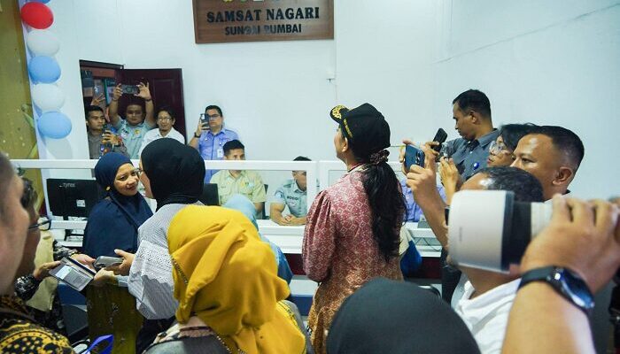 Usai di Alahan Panjang, Samsat Nagari Sungai Rumbai Resmi Beroperasi