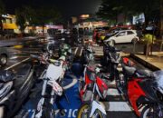 12 Motor dan 2 Mobil Diamankan dalam Razia Kenalpot Brong