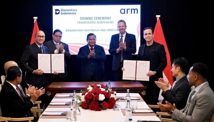 BPI Danantara-Arm Limited Lakukan Penandatanganan Perjanjian Kerja Sama