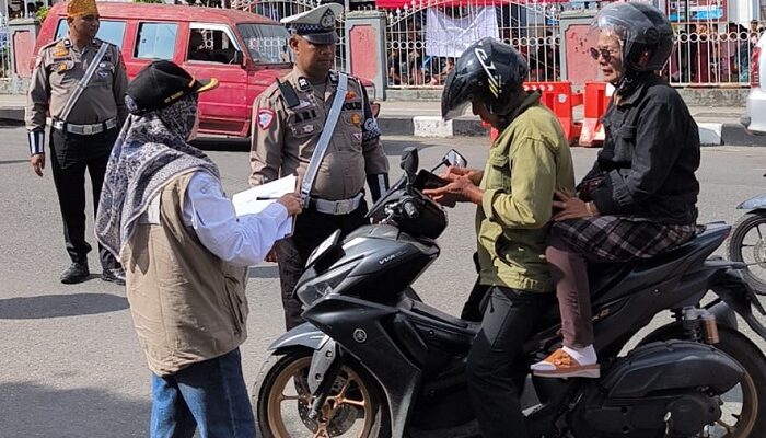 23 Pelanggar Ditindak, Didominasi Pelanggaran tanpa SIM dan Helm