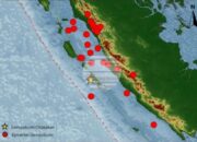 Sepekan, Sumbar Dihoyak 27 Kali Gempa Tektonik