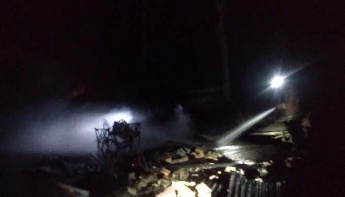 Satu Rumah dan Motor Hangus Terpanggang, Kerugian Capai Rp 350 juta