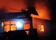 Ditinggal Berbuka Bersama Sebentar, Rumah Hangus Dilahap Si Jago Merah