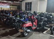 32 Motor Knalpot Brong Diamankan Polisi dalam Operasi Cipkon