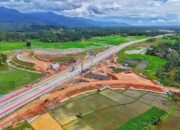 Tol Padang–Sicincin Terapkan Rekayasa Lalu Lintas di KM 18+998, Ada Pemasangan Girder Interchange Lubuk Alung