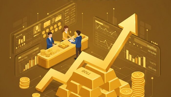 Harga Emas Mengalami Trend Kenaikan di Bandingkan Hari Sebelumnya