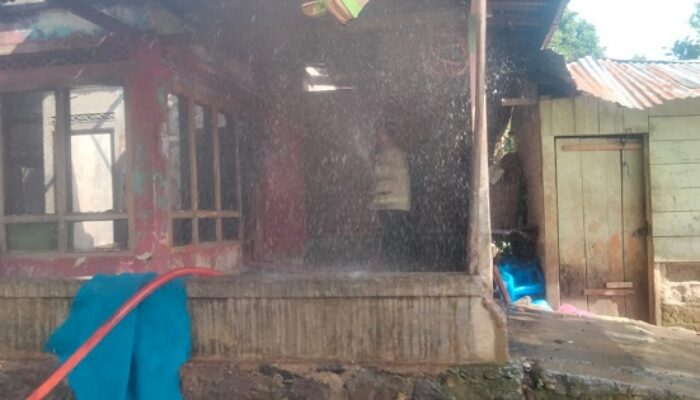 Rumah Pedagang di Piladang Hangus Terbakar, 10 Personel Damkar Dikerahkan
