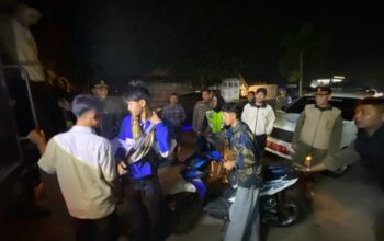 Razia Balap Liar, 9 Motor dan Belasan Remaja Diamankan Satpol PP