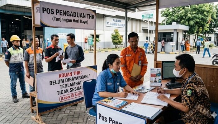 Disnakerin Padang Layanan Pengaduan THR Jelang Lebaran