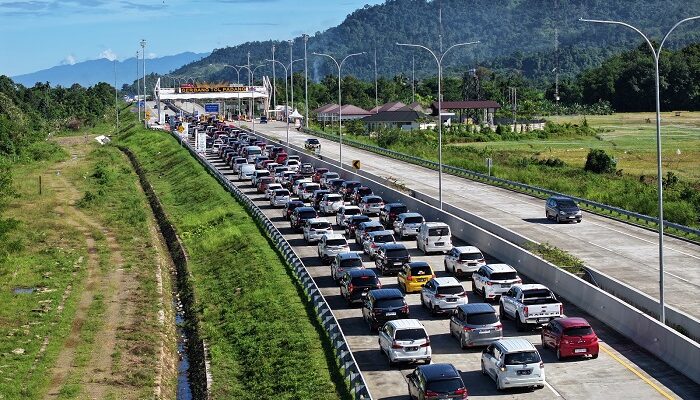 Pengguna Tol Trans Sumatera Diprediksi Naik 47 Persen saat Arus Mudik Lebaran Idul Fitri 1447 H